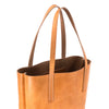 Kingston Barn Harness Leather Tote in Natural Inside View